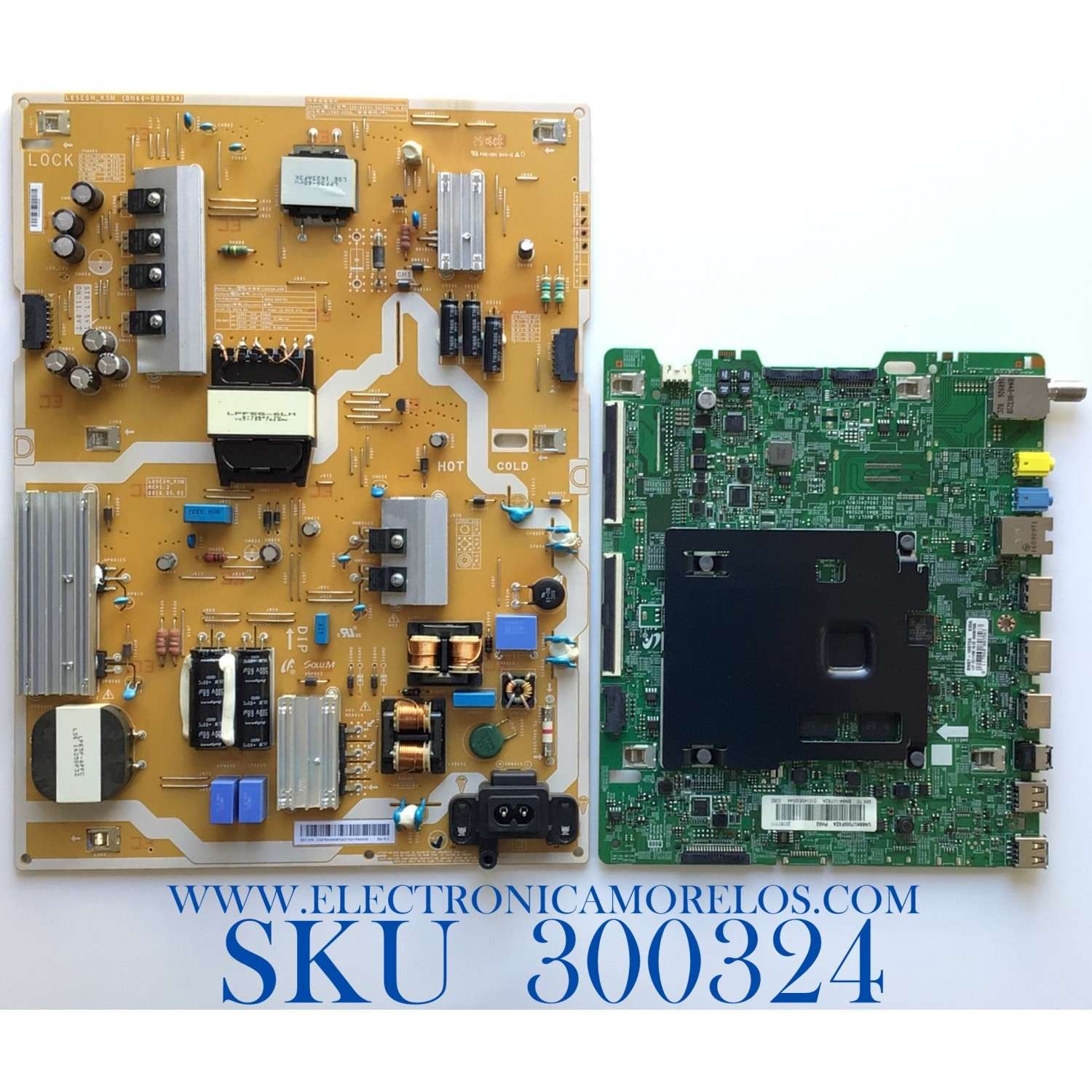 KIT DE TARJETAS PARA TV SAMSUNG / NUMERO DE PARTE MAIN BN94-10782A / BN41-02528A / BN97-10972A / BN9410782A / NUMERO DE PARTE FUENTE BN4400873A / L65E6N_KSM / BN44-00873A / PANEL CY-KK065HGLV3H / MODELO UN65KU7000 / UN65KU7000FXZA FA01